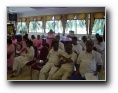 Bhajan singers registering before their centre