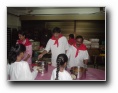 Sevadals serving food - Click to enlarge