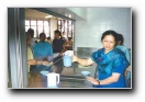 Aunty Rekha serving coffee - Click to enlarge